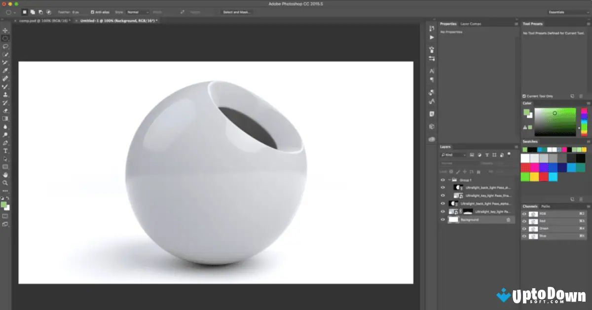 قم بتنزيل برنامج Adobe Photoshop (32 بت) من موقع Uptodown (أحدث إصدار لعام 2026) screenshot 2