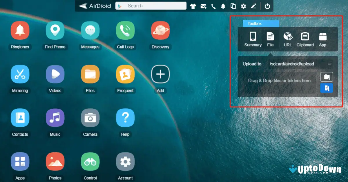 قم بتنزيل تطبيق AirDroid Personal من موقع Uptodown (أحدث إصدار لعام 2026) screenshot 2