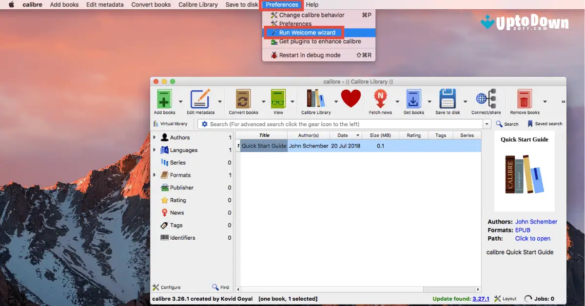 تحميل برنامج Calibre لنظام التشغيل Mac (أحدث إصدار لعام 2026) screenshot 3