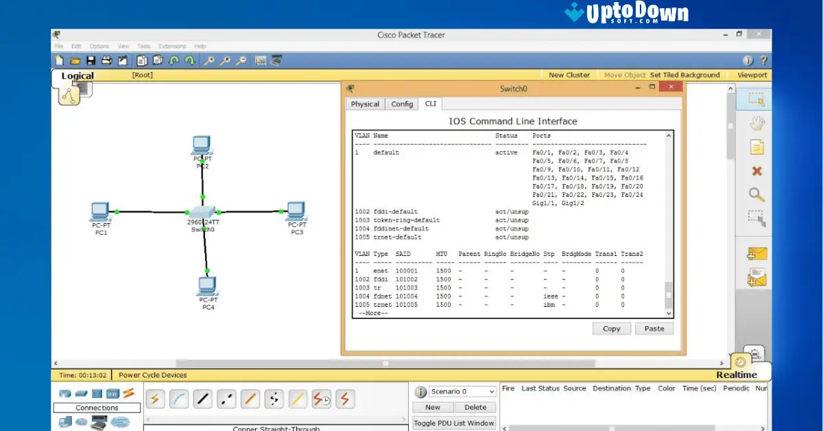 تنزيل برنامج Cisco Packet Tracer من Uptodown لأجهزة الكمبيوتر بنظام 64 بت screenshot 2
