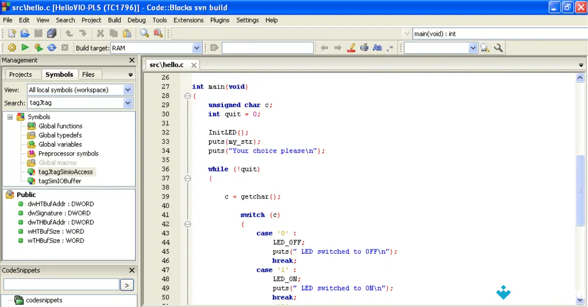 تحميل برنامج Code Blocks لنظام التشغيل Mac (أحدث إصدار لعام 2026) screenshot 3
