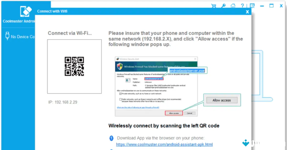 تحميل برنامج Coolmuster Android Eraser لنظام التشغيل Mac (أحدث إصدار لعام 2026) screenshot 1