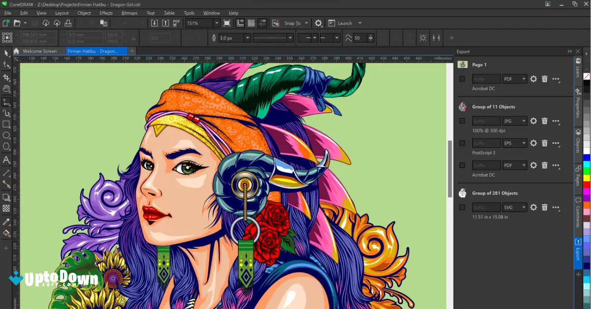 تحميل برنامج CorelDRAW (أحدث إصدار لعام 2026) screenshot 1
