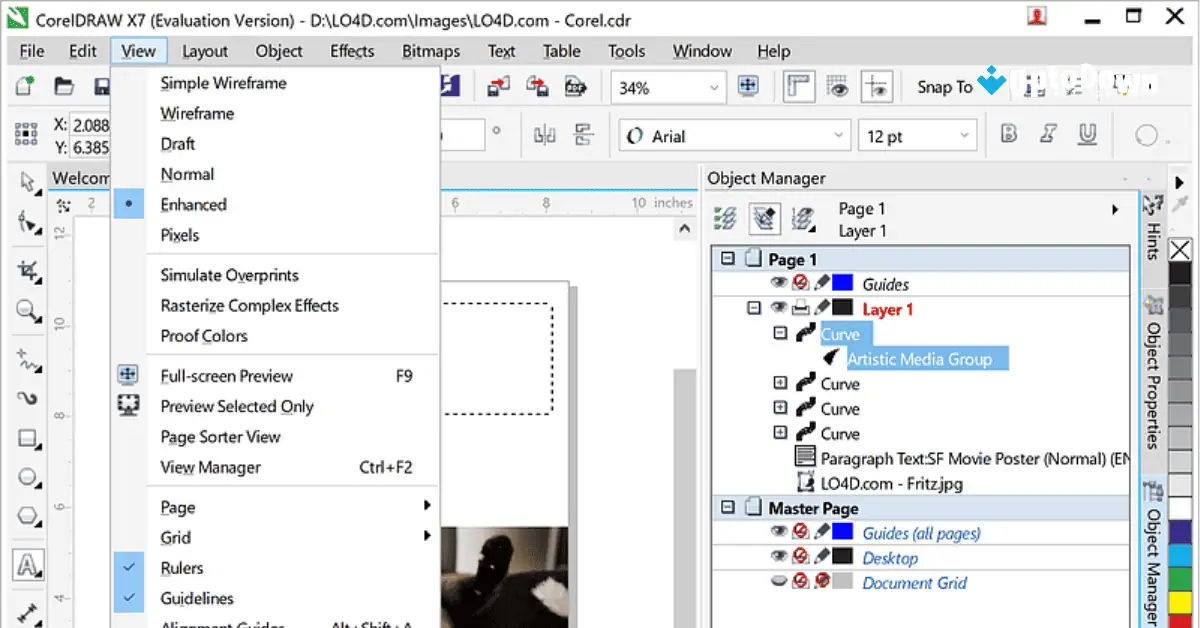 تحميل مجاني لملف PDF الخاص بملاحظات برنامج CorelDRAW من Uptodown لعام 2026 screenshot 2