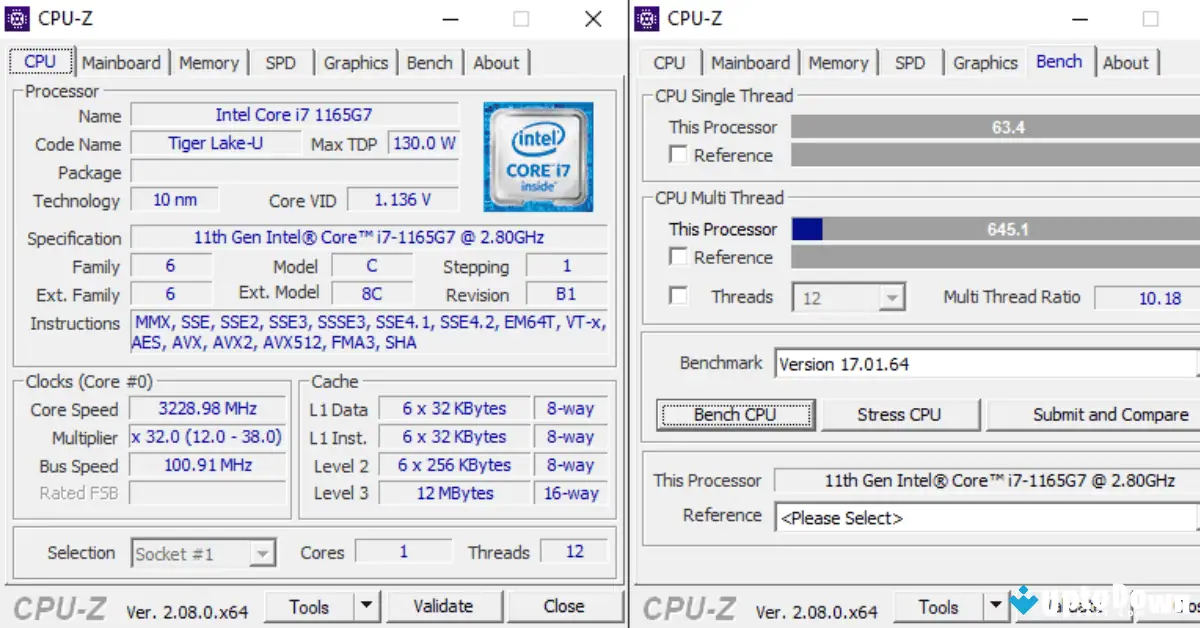 قم بتنزيل برنامج CPU-Z من موقع Uptodown (أحدث إصدار لعام 2026) screenshot 3