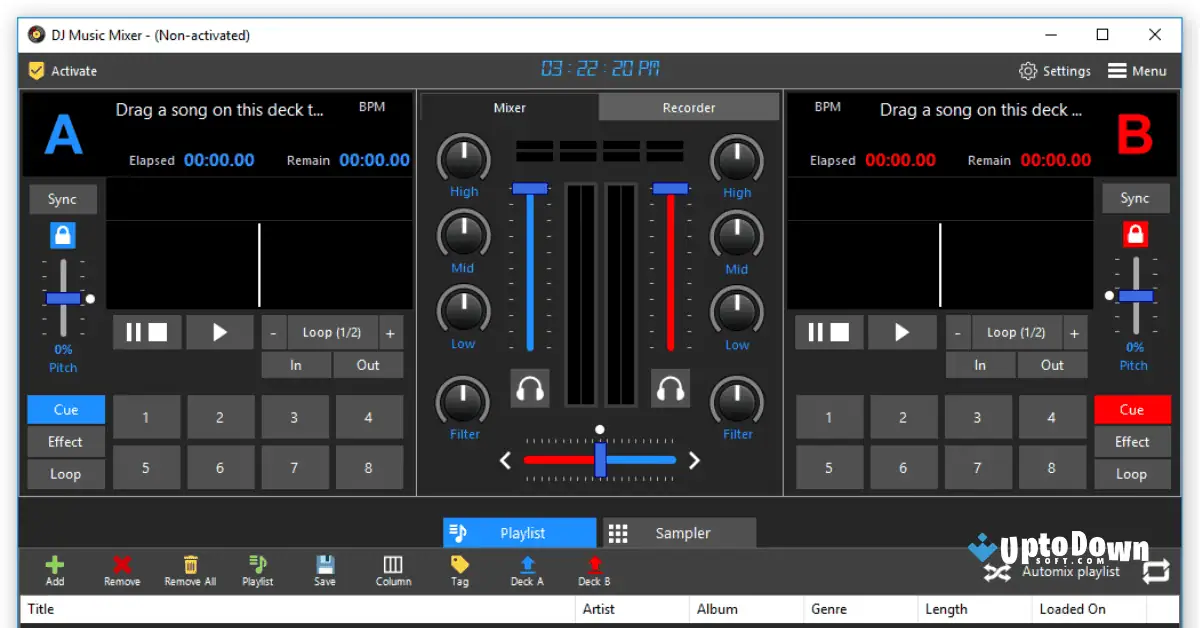 تحميل برنامج DJ Music Mixer (أحدث إصدار لعام 2026) screenshot 1