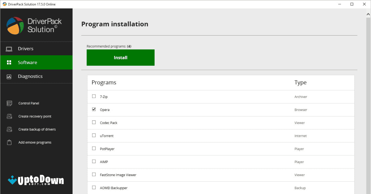 قم بتنزيل برنامج DriverPack Online (أحدث إصدار لعام 2026) لنظام التشغيل ويندوز 11/10 screenshot 2