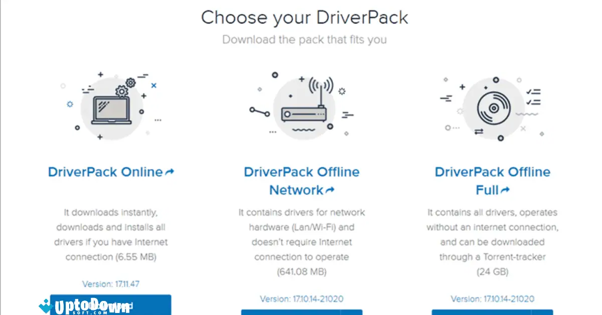 برنامج DriverPack Solution للتنزيل الكامل دون اتصال بالإنترنت من Uptodown 2026 screenshot 3