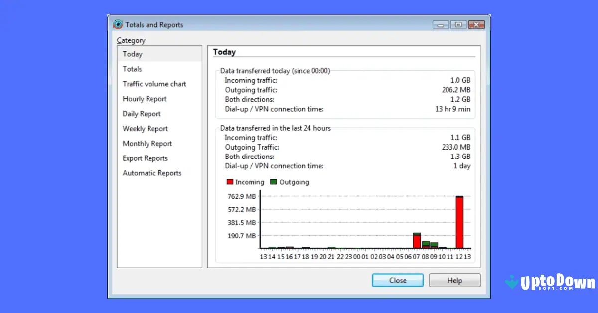 تحميل تطبيق DU Meter من موقع Uptodown (أحدث إصدار لعام 2026) screenshot 1