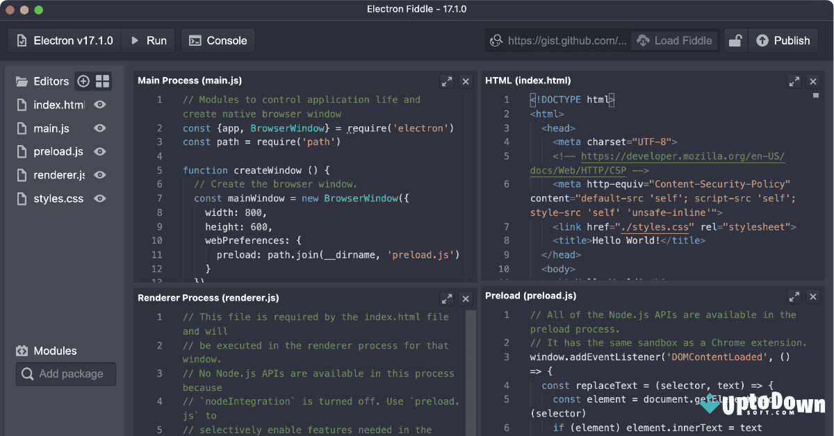 تحميل برنامج Electron لنظام التشغيل Mac من Uptodown 2026 screenshot 2
