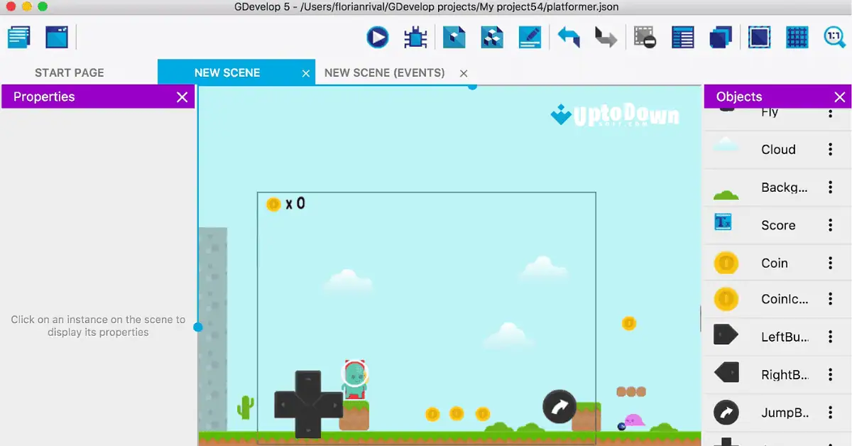تحميل برنامج Gdevelop لنظام التشغيل Mac (أحدث إصدار لعام 2026) screenshot 2