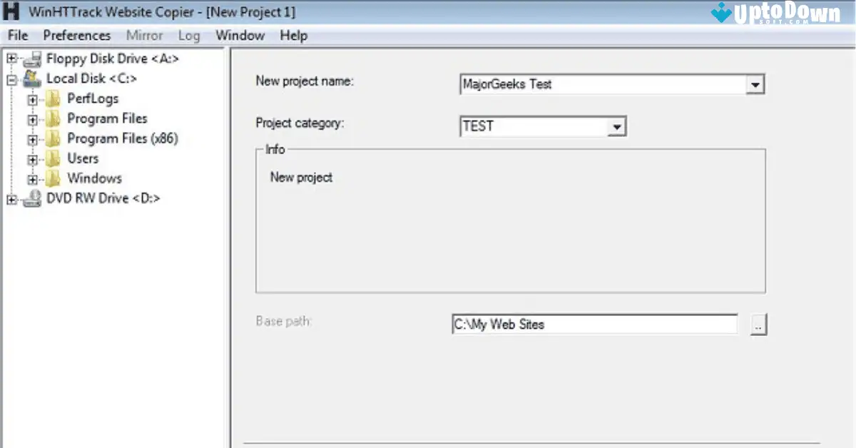 تنزيل برنامج HTTrack لنسخ المواقع الإلكترونية (أحدث إصدار لعام 2026) screenshot 3