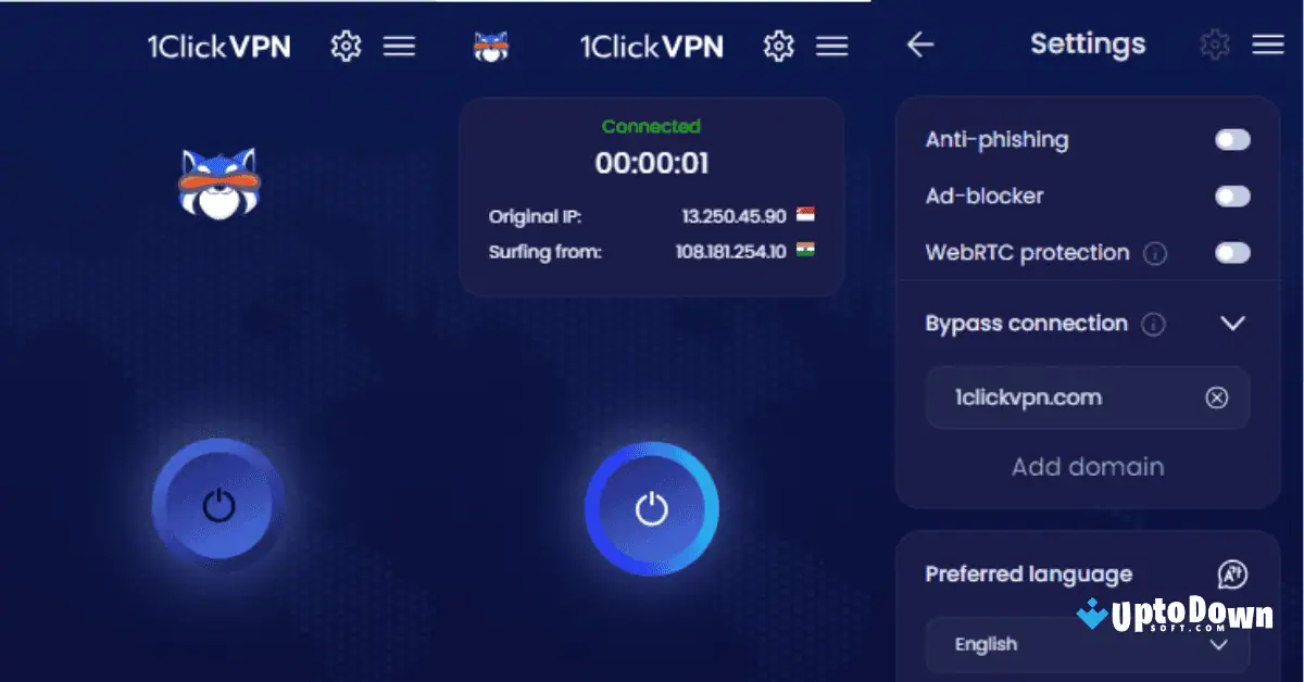 برنامج VPN هندي للكمبيوتر الشخصي، تحميل مجاني من Uptodown 2026 screenshot 2