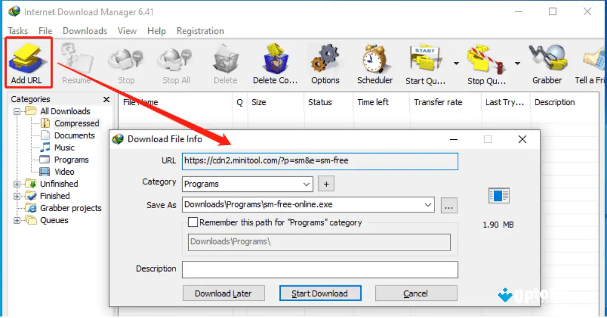 تحميل Internet Download Manager IDM من Uptodown 2026 screenshot 3