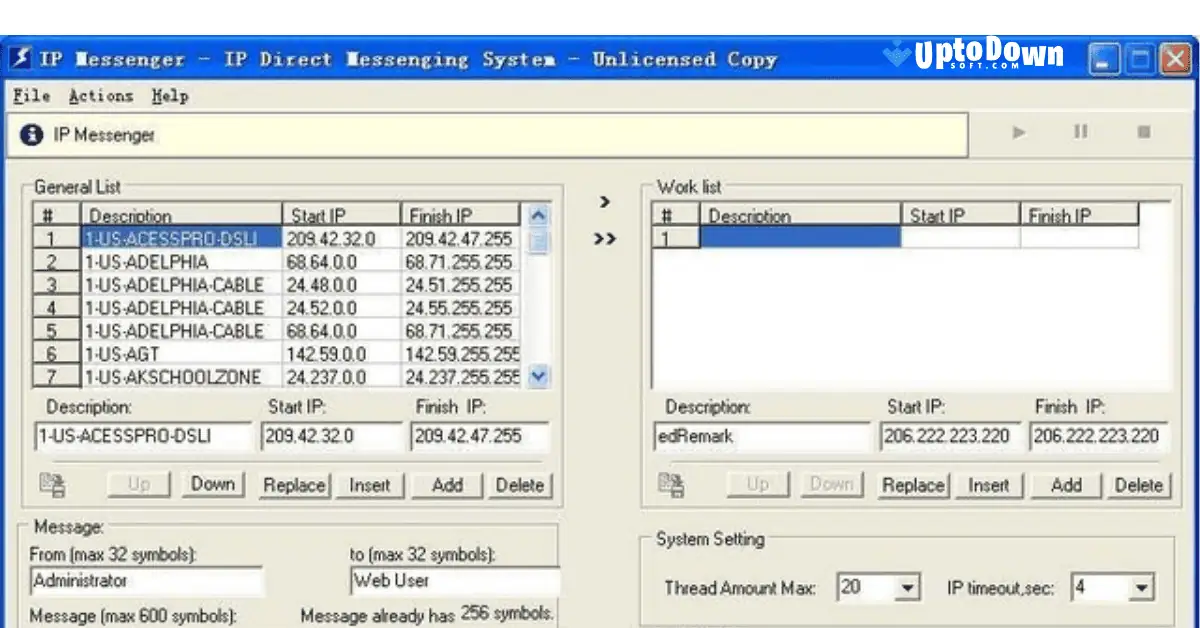 تنزيل برنامج IP Messenger (أحدث إصدار لعام 2026) screenshot 1