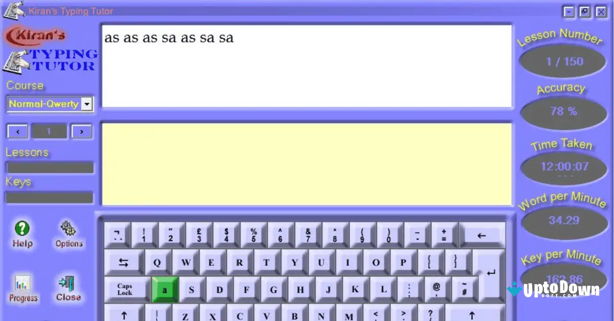 تحميل برنامج كيرانز تايبينج ماستر أبتوداون 2026 screenshot 1