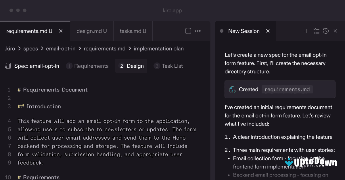 تحميل برنامج Kiro لنظام التشغيل Mac مجاناً من Uptodown (2026) screenshot 3