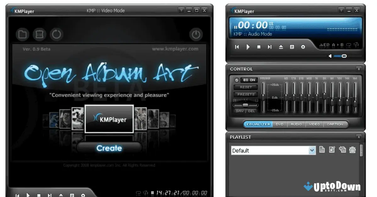 قم بتنزيل برنامج KMPlayer (64 بت) من موقع Uptodown (أحدث إصدار لعام 2025) screenshot 1