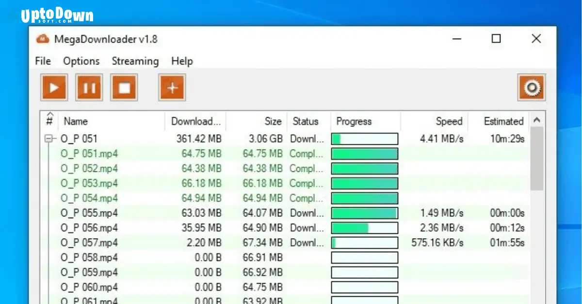 تحميل MegaDownloader من موقع Uptodown (آخر تحديث لعام 2026) screenshot 2