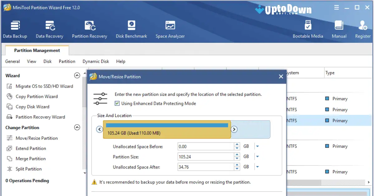 تحميل برنامج MiniTool Partition Wizard مجاناً (أحدث إصدار لعام 2026) screenshot 2