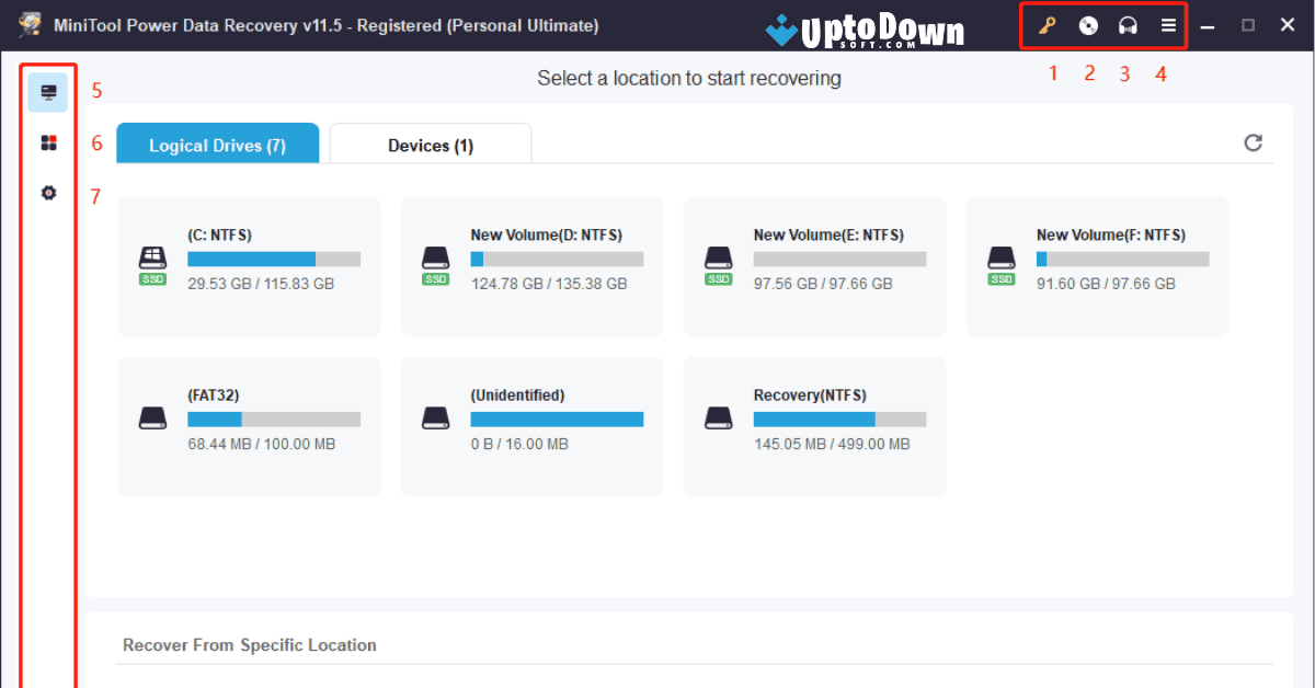تحميل برنامج MiniTool Power Data Recovery مجاناً (أحدث إصدار لعام 2026) screenshot 2