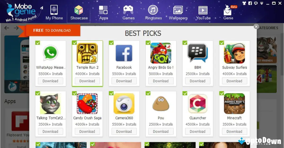 قم بتنزيل Mobogenie من موقع Uptodown (أحدث إصدار لعام 2026) screenshot 2