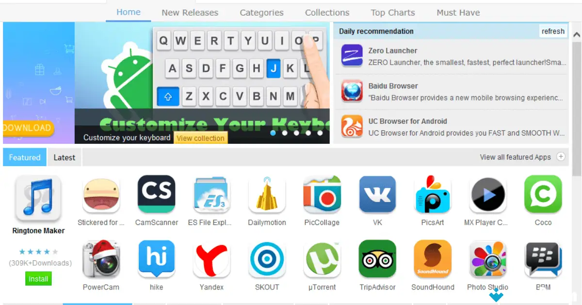 تحميل تطبيق MoboMarket لويندوز 11/10 (آخر تحديث 2025) Uptodown screenshot 1