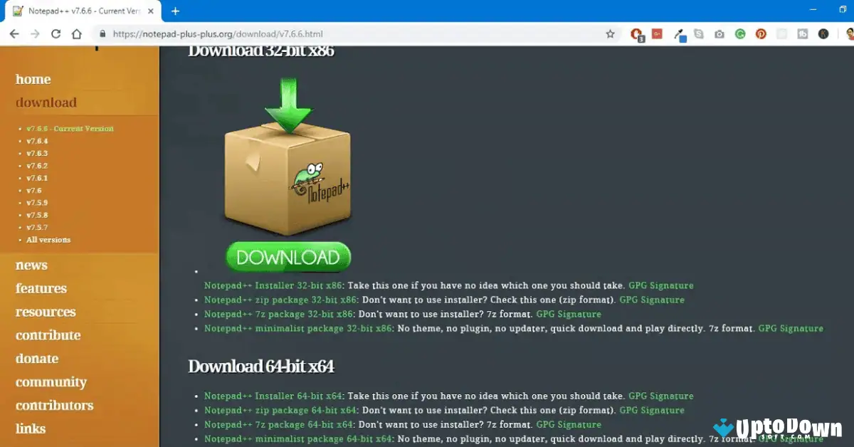 تنزيل برنامج Notepad++ (32 بت) (أحدث إصدار لعام 2025) screenshot 2