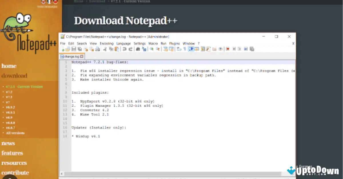 تنزيل برنامج Notepad++ (32 بت) (أحدث إصدار لعام 2025) screenshot 3
