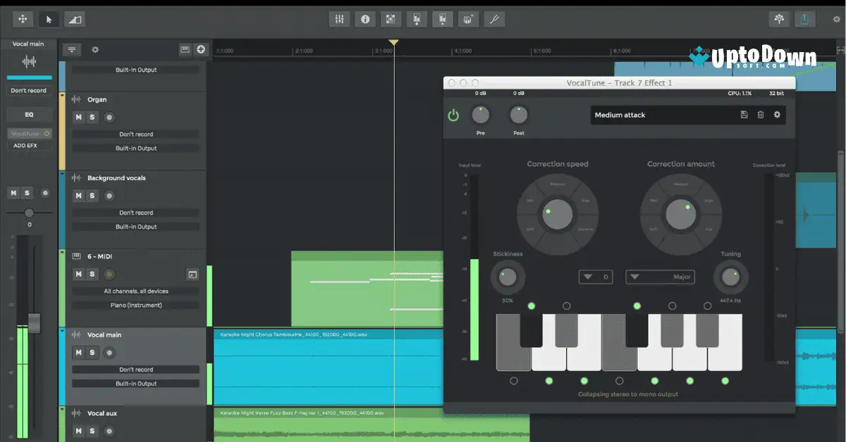 تحميل برنامج n-Track Studio لنظام التشغيل Mac (أحدث إصدار لعام 2026) screenshot 2