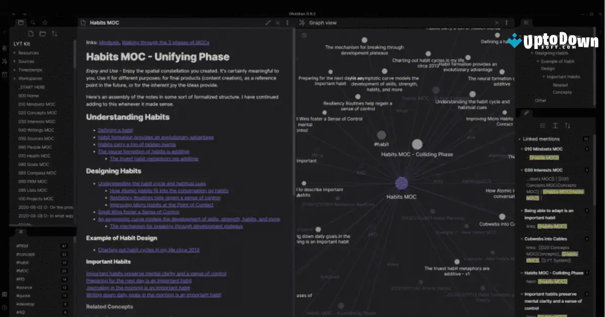 تحميل برنامج Obsidian لنظام التشغيل Mac (أحدث إصدار لعام 2026) screenshot 2