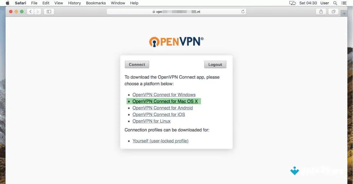 تنزيل OpenVPN لنظام التشغيل Mac (أحدث إصدار لعام 2026) screenshot 3