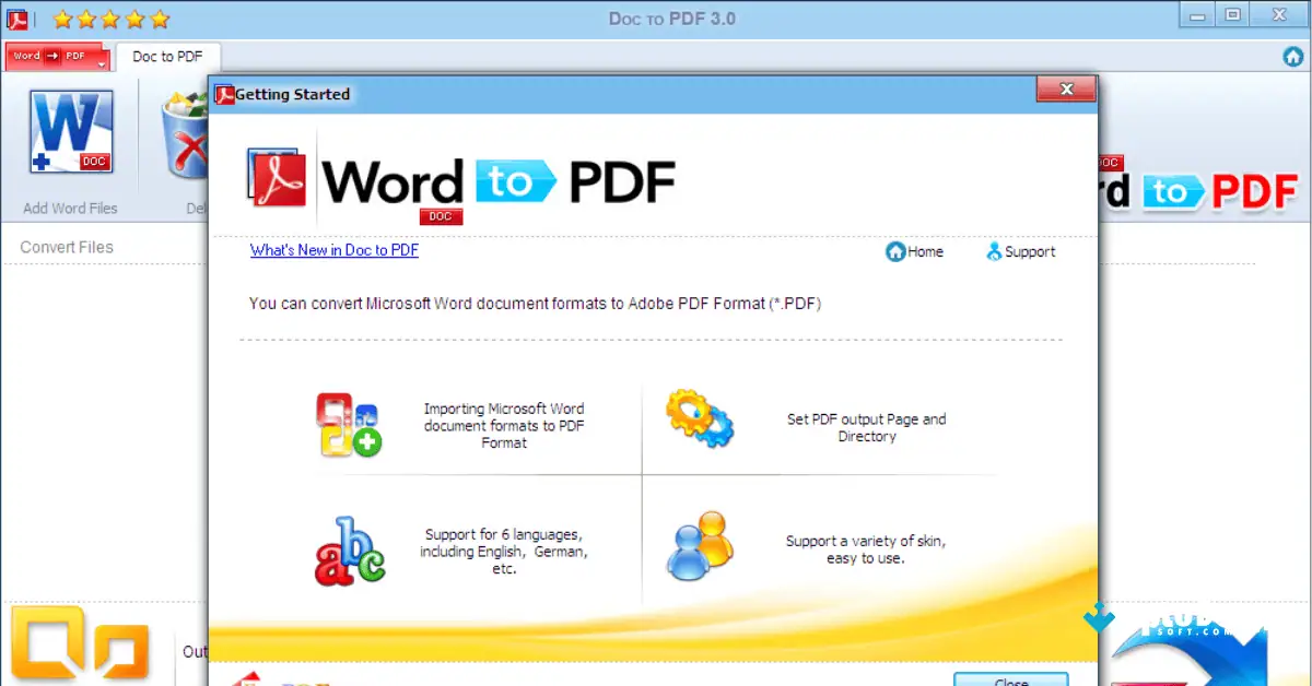 تحميل برنامج تحويل ملفات PDF لنظام التشغيل ويندوز 7 من موقع Uptodown screenshot 3
