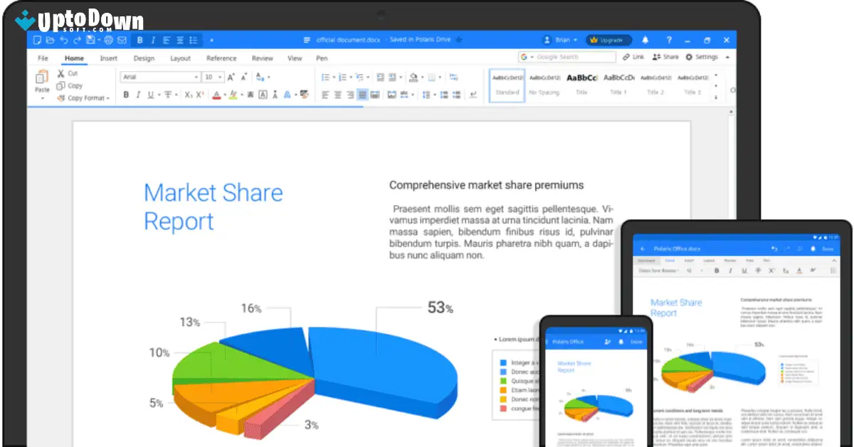 تحميل برنامج Polaris Office من موقع Uptodown (أحدث إصدار لعام 2026) screenshot 2