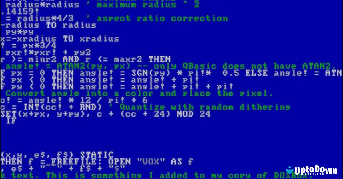 تحميل برنامج QBasic من موقع Uptodown (أحدث إصدار لعام 2026) screenshot 3
