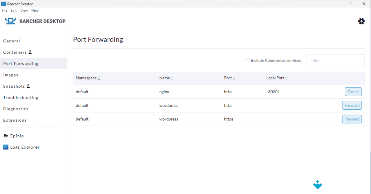 تحميل برنامج Rancher Desktop لنظام التشغيل Mac (أحدث إصدار لعام 2026) screenshot 1