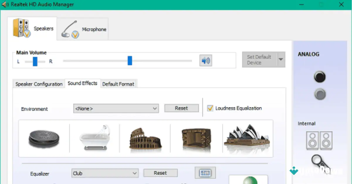 تنزيل برنامج Realtek للصوت عالي الدقة (64 بت) screenshot 1