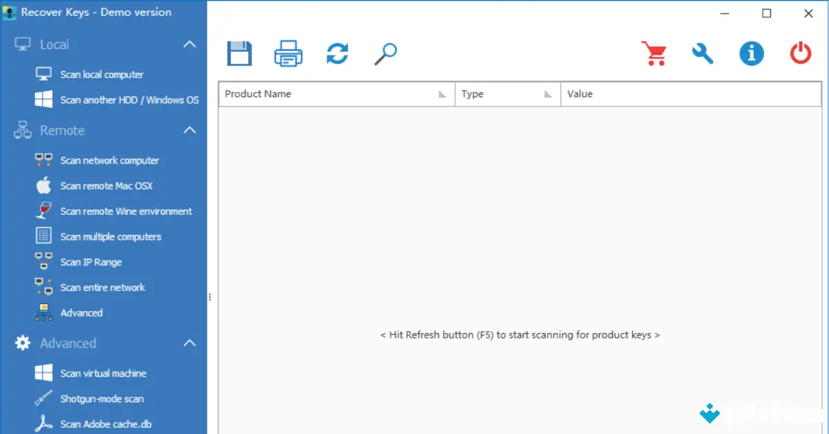تنزيل برنامج استعادة المفاتيح (أحدث إصدار لعام 2026) screenshot 1