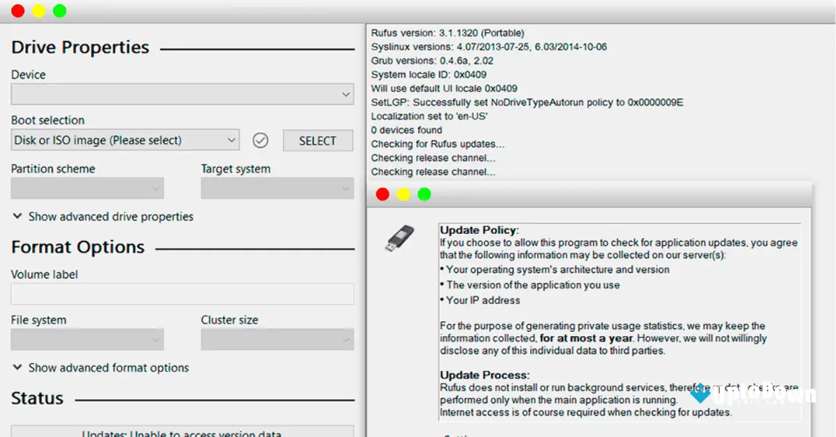 قم بتنزيل Rufus لأجهزة ماك من Uptodown 2026 screenshot 1