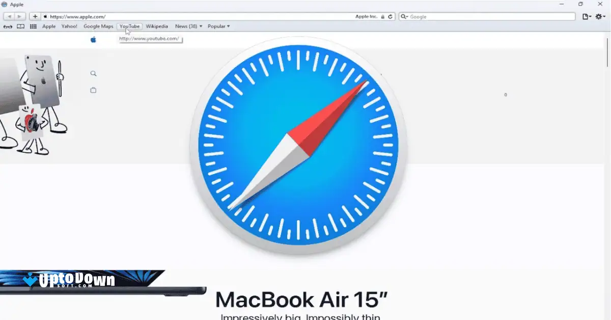 تحميل متصفح سفاري للكمبيوتر من موقع Uptodown (أحدث إصدار لعام 2026) screenshot 3