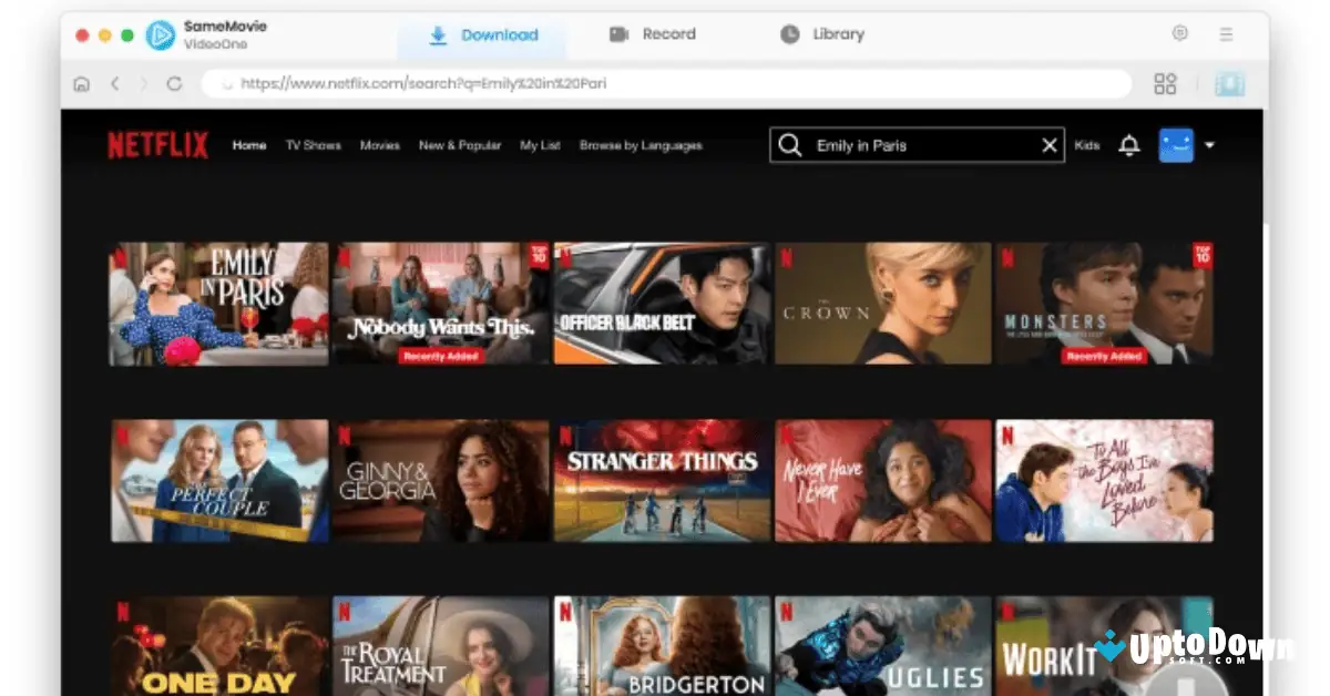تحميل برنامج SameMovie VideoOne لنظام التشغيل Mac (أحدث إصدار لعام 2026) screenshot 3