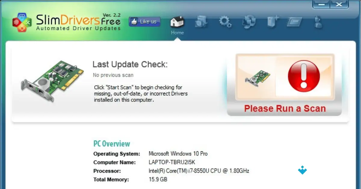 برنامج تشغيل Slim للكمبيوتر الشخصي - تحميل مجاني من Uptodown screenshot 2