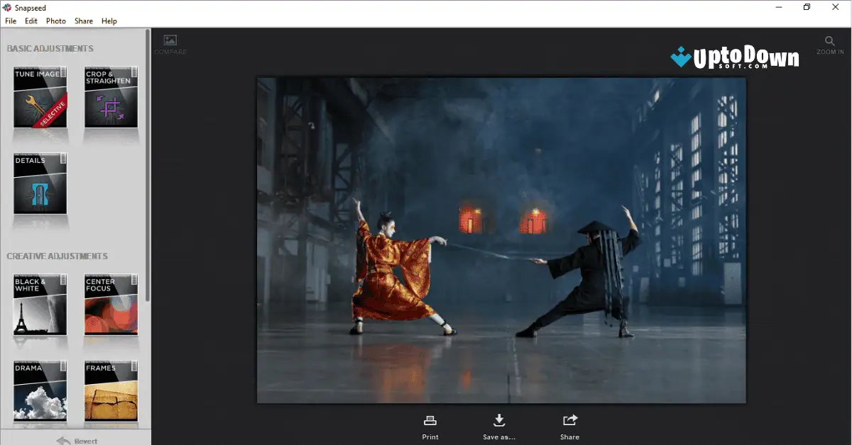تحميل برنامج Snapseed للكمبيوتر (أحدث إصدار لعام 2026) screenshot 3