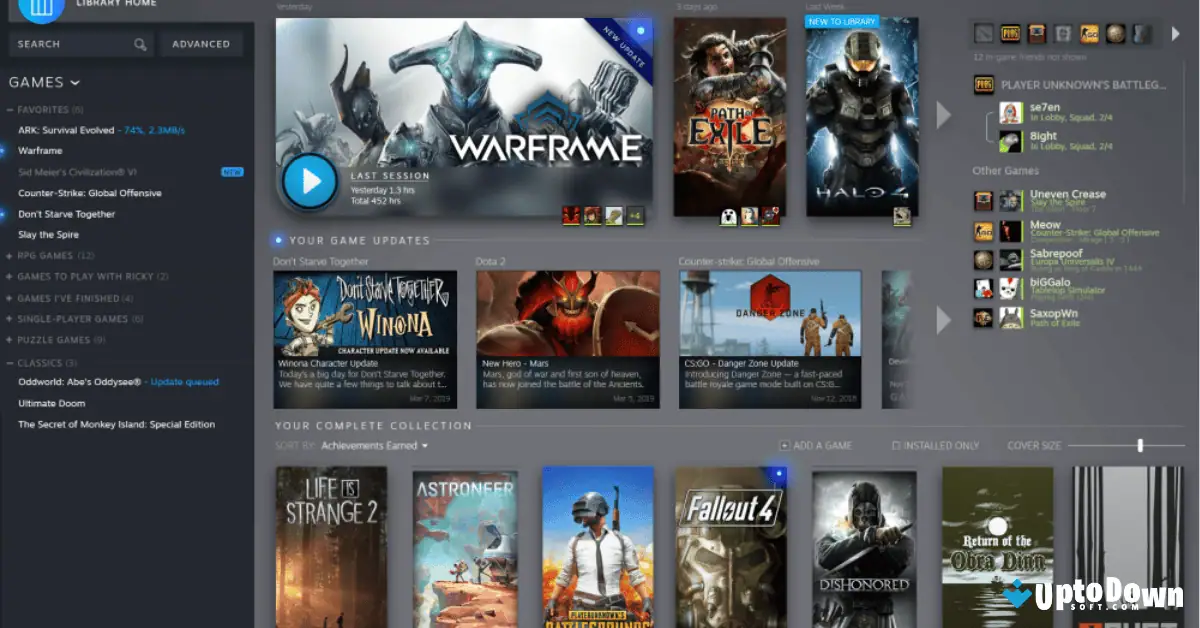 تحميل من ستيم عبر موقع Uptodown (أحدث إصدار لعام 2026) screenshot 1