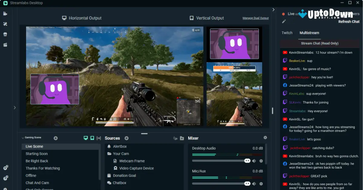 تحميل برنامج Streamlabs Desktop لنظام التشغيل Mac (أحدث إصدار لعام 2026) screenshot 2
