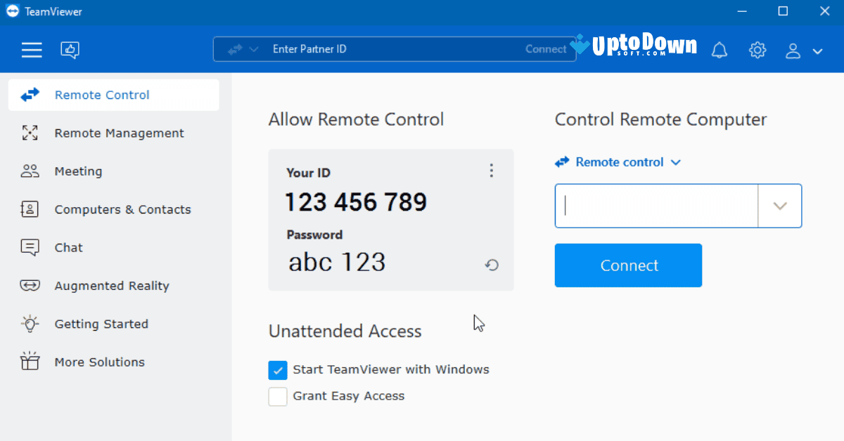 قم بتنزيل برنامج TeamViewer Remote من موقع Uptodown (أحدث إصدار لعام 2025) screenshot 2