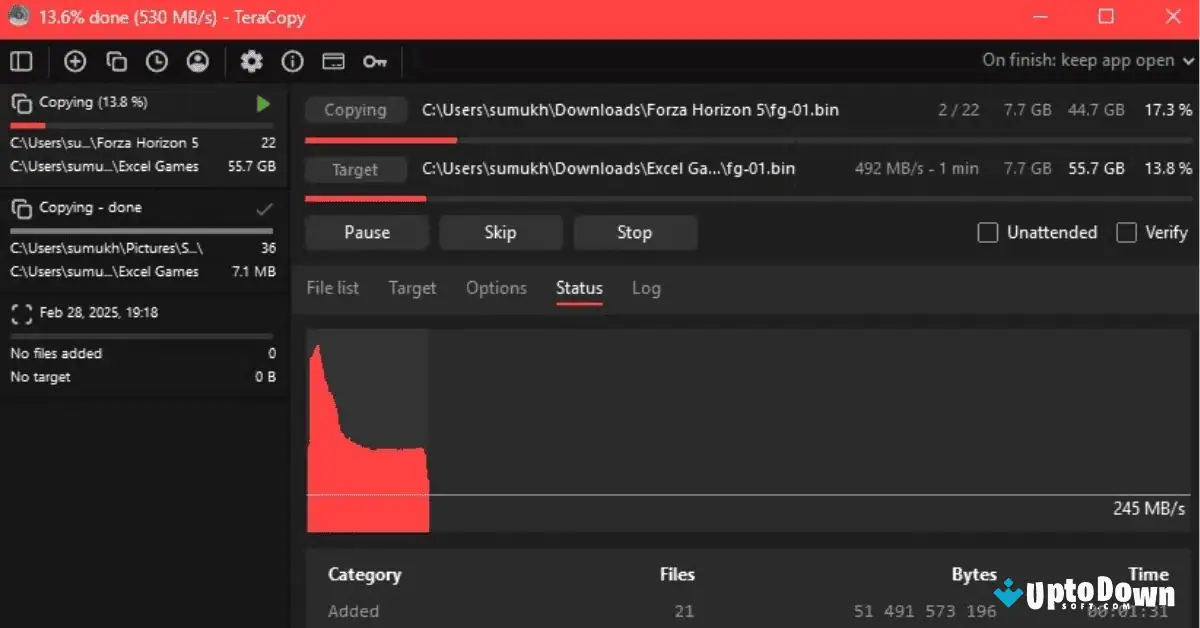 تحميل برنامج TeraCopy من موقع Uptodown (أحدث إصدار لعام 2026) screenshot 2
