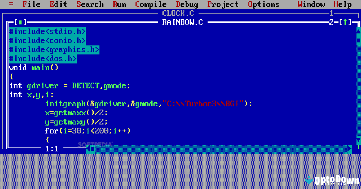تحميل برنامج Turbo C++ (أحدث إصدار لعام 2026) لنظام التشغيل ويندوز 11/10 screenshot 1