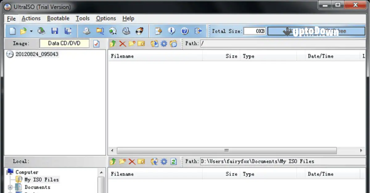 تحميل برنامج UltraISO من موقع Uptodown (أحدث إصدار لعام 2026) screenshot 2