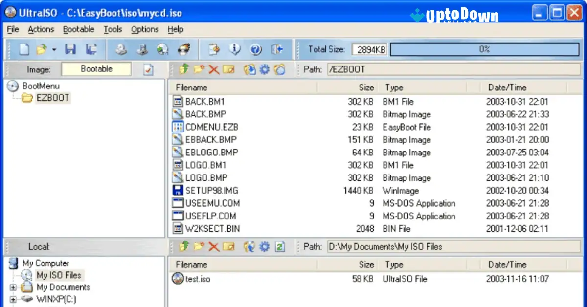 تحميل برنامج UltraISO من موقع Uptodown (أحدث إصدار لعام 2026) screenshot 3